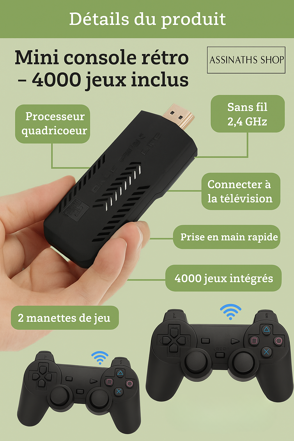 Jeu Vidéo Rétro X2 Plus GD10 Pro